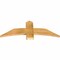 Ekena Millwork Bellingham Rough Sawn Timber Gable Bracket, Western Red Cedar, 48"W x 18"H x 2"D x 6"F, 9/12 Pitch GBW048X18X0206BEL00RWR - alternate 5